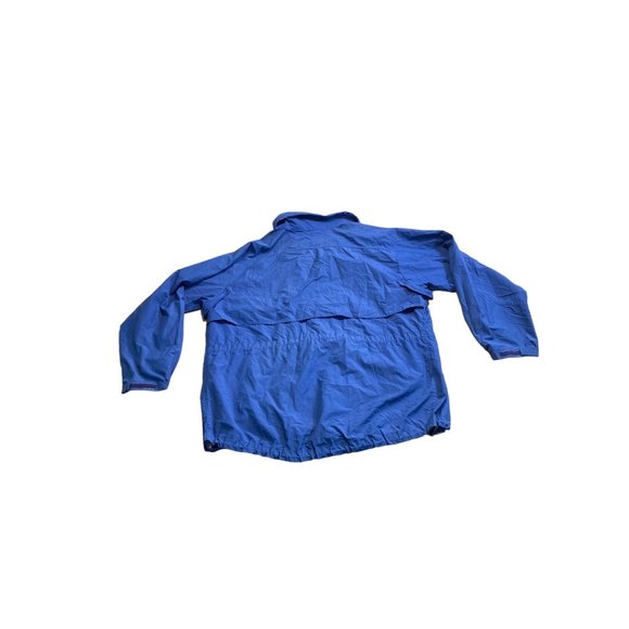 Vintage Ralph Lauren Windbreaker Jacket Blue Zip Up Coat - Picture 3 of 7